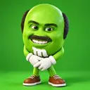 mustache m $GREENM